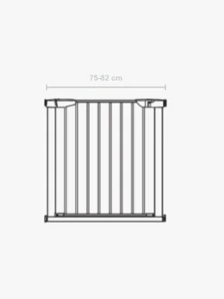Beemoo SAFE Flat Step Sikkerhedsgitter, White
