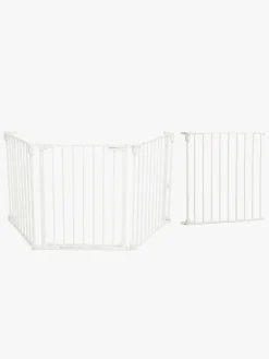 Beemoo SAFE Protect Skruegitter/rumdeler 3 Sektioner inkl. Forlængerdel 60 cm, White