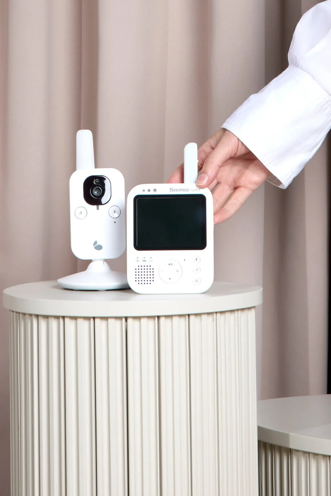 Beemoo SAFE VM2610 Video Babyalarm, Hvid
