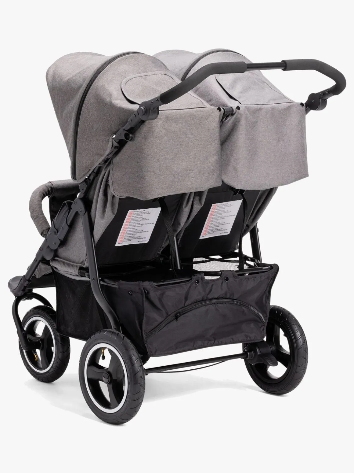 Beemoo Swing Søskendevogn, Grey Melange