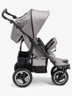 Beemoo Swing Søskendevogn, Grey Melange