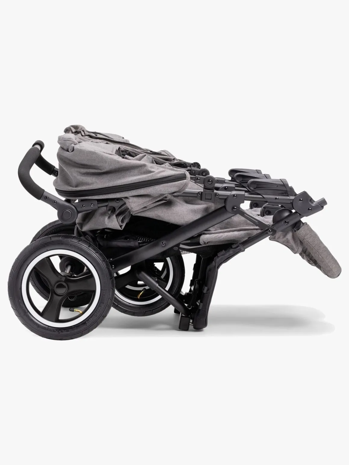 Beemoo Swing Søskendevogn, Grey Melange