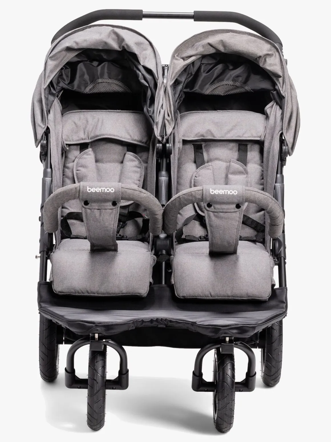 Beemoo Swing Søskendevogn, Grey Melange