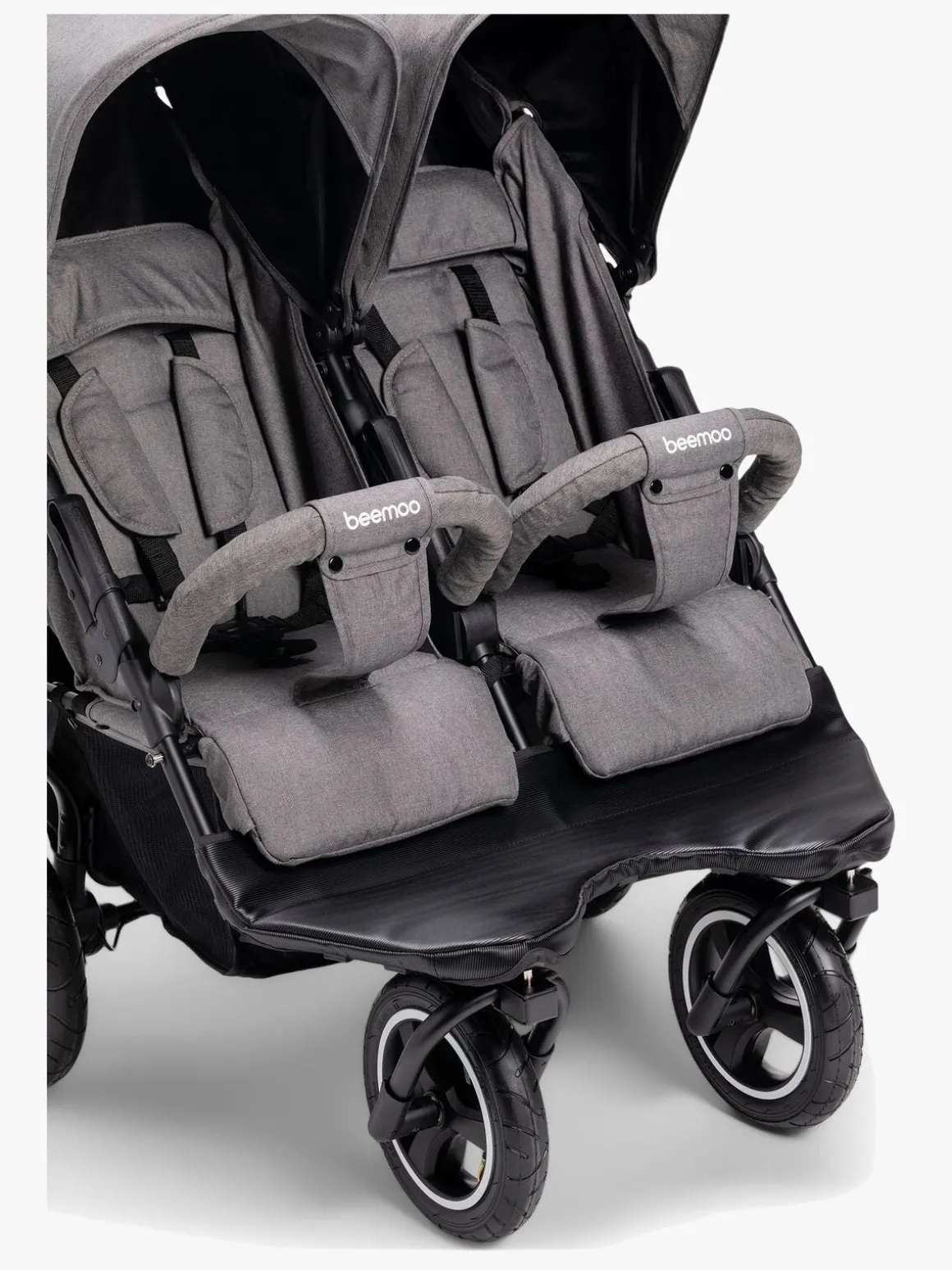 Beemoo Swing Søskendevogn, Grey Melange