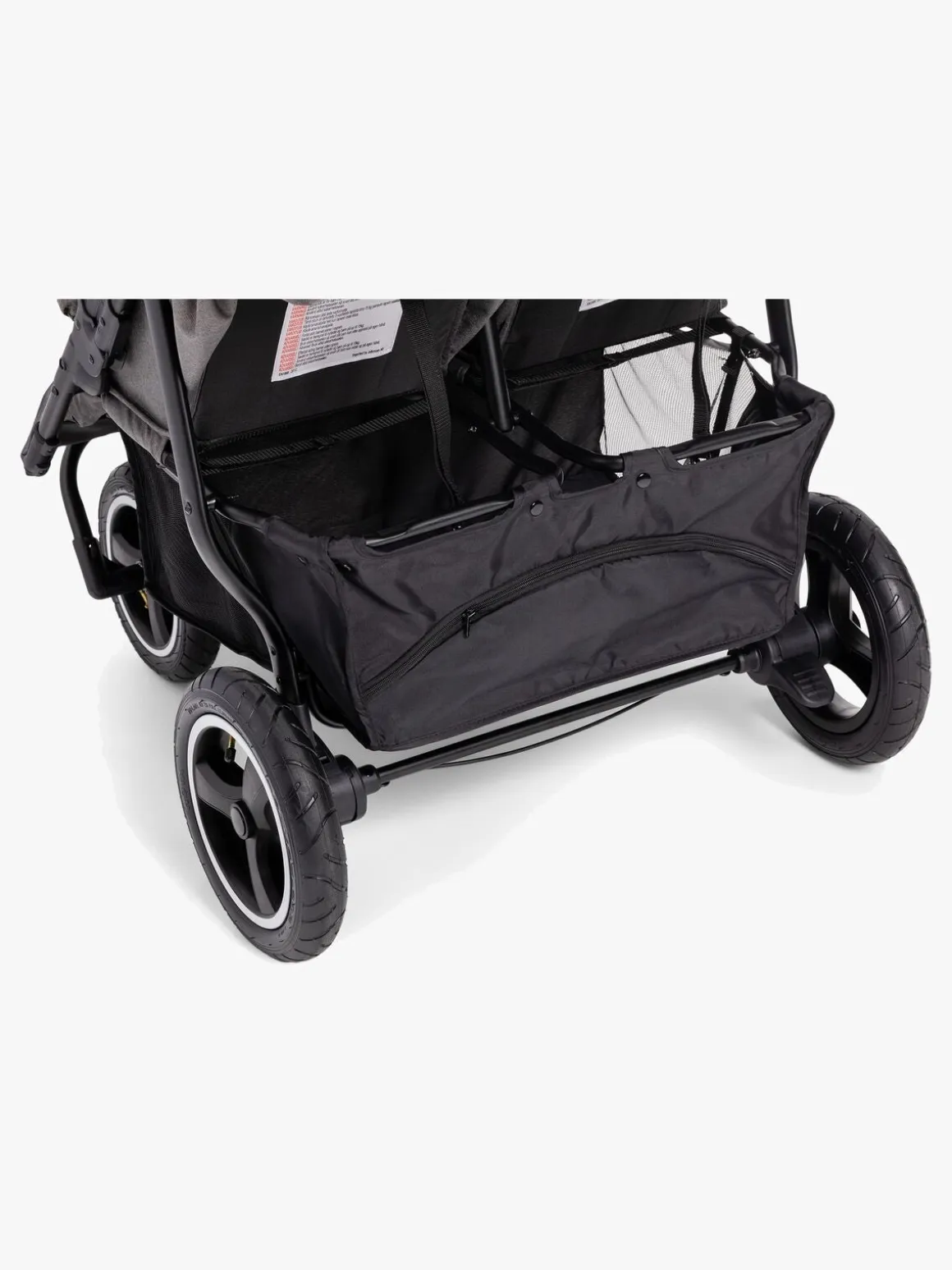 Beemoo Swing Søskendevogn, Grey Melange