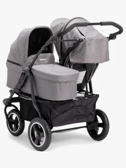 Beemoo Swing Søskendevogn, Grey Melange