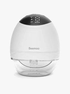 Beemoo CARE Wearable LED Elektrisk Brystpumpe Single inkl. Opbevaringstaske