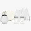 Beemoo CARE Wearable LED Elektrisk Brystpumpe Single inkl. Modermælksposer Modermælksflaske & Opbevaringstaske