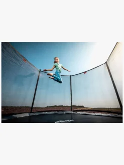 BERG Favorit Regular Trampolin 380 inkl. Comfort Sikkerhedsnet, Grå