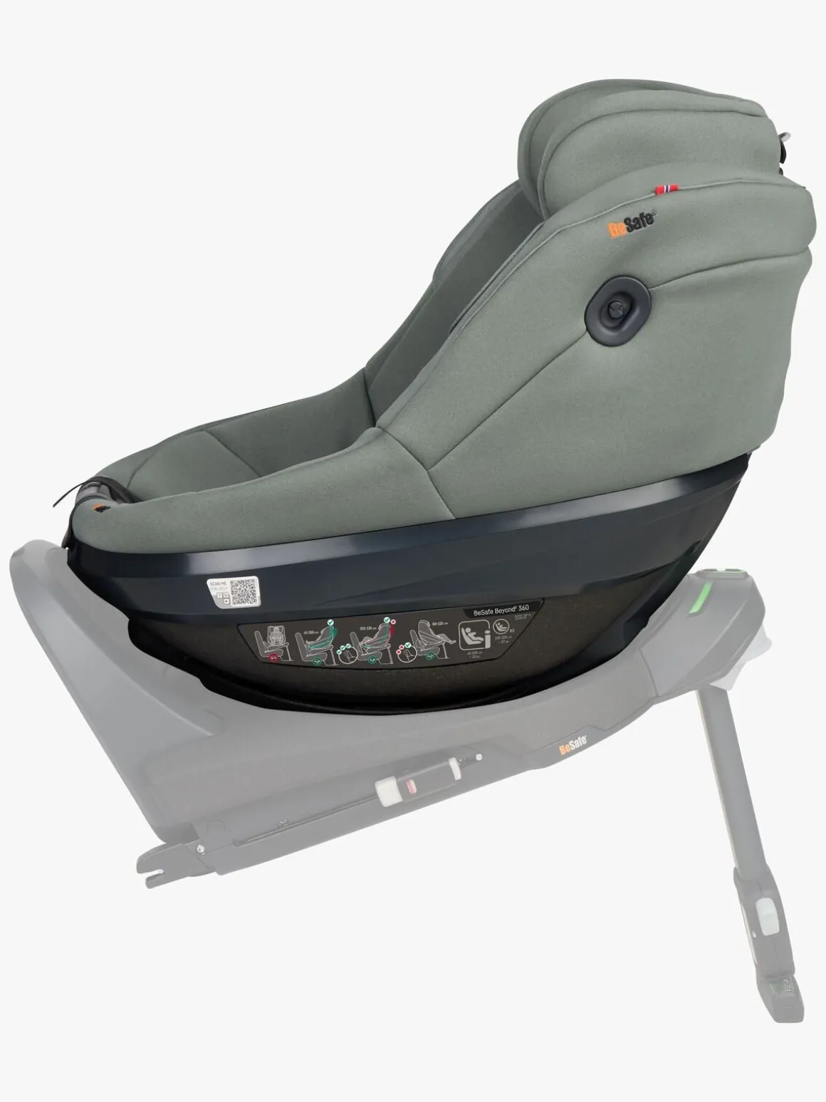 BeSafe Beyond 2 360 Autostol, Meadow Green Soft Breeze