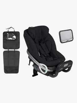 BeSafe Stretch Autostol inkl. Beemoo Sædebeskytter & Bilspejl, Fresh Black Cab