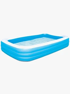 Bestway Familiepool Deluxe Rektangulær 305x183 cm, Blå