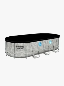 Bestway Power Steel Swim Vista Series Oval poolsæt 549x274x122 cm