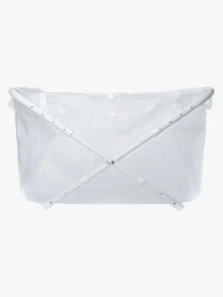 BiBaBad Flexi Sammenklappeligt Badekar 80-100 cm Transparent