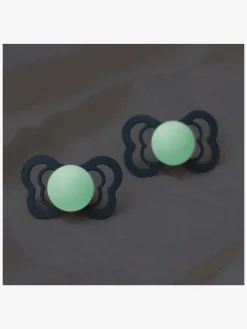 BIBS Couture Sut 2-pak Latex Str 1, Sage Glow/Cloud Glow