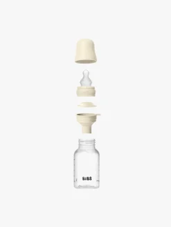 BIBS Grow and Flow Sutteflaske Sæt Silicone 150/270 ml, Ivory