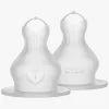 BIBS Medium Flow Sut Silikone 2-pak, Neutral