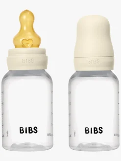 BIBS Slow Flow Sutteflaske Latex 2-pak 150 ml, Ivory