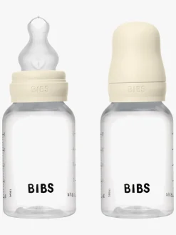 BIBS Slow Flow Sutteflaske Silicone 2-pak 150 ml, Ivory