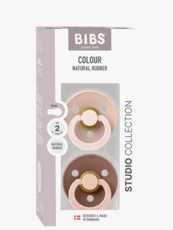 BIBS Studio Colour Fusion Sut 2-pak Str. 2, Blush Woodchuck mix