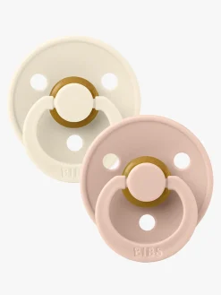 BIBS Sut Colour 2-pak Latex Størrelse 1, Ivory/Blush