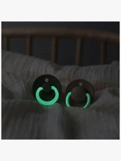 BIBS Sut De Lux 2-pak Silicone, Sage Glow/Cloud Glow