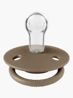 BIBS Sut De Lux 2-pak Silicone, Vanilla/Dark Oak