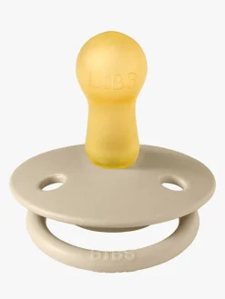 BIBS Sut De Lux 2-pak Silicone, Vanilla/Dark Oak