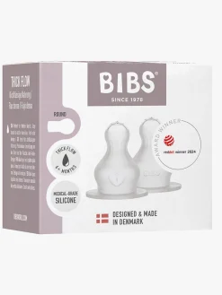 BIBS Sut til Sutteflaske Silicone 2-pak Thick Flow