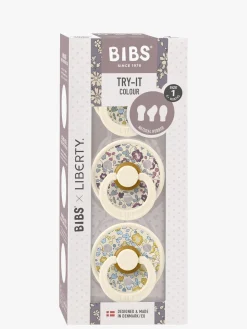BIBS Try-it Colour Sut 3-Pak Str. 1, Liberty/Eloise