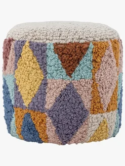 Bloomingville Miaki Puf, Grey