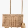 Bloomingville MINI Penne Rullevogn, Natur