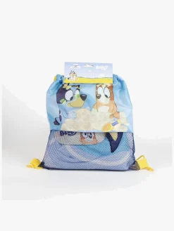 Bluey Håndklæde Gymnastikpose & Kasket Sæt, Lyseblå
