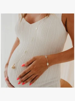 Bola Barselssmykke med Armbånd Baby/Mum, Guldfarvet