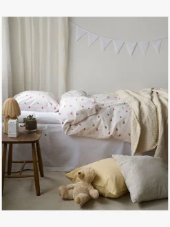 Borganäs Sengesæt Hjärtrud 150x210, Beige
