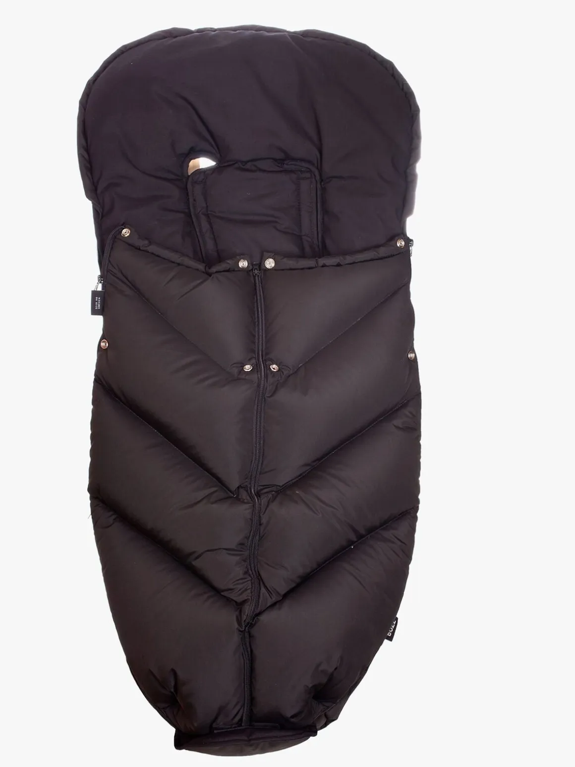 Bozz Ergo Kørepose Dun/Uld, Black