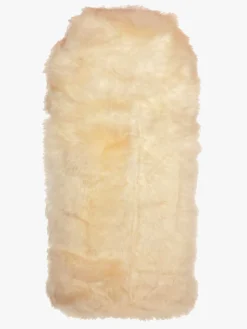 Bozz Siddepude Lammeskind Langhåret, White