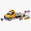 Bruder Mb Sprinter Arbejdsbil med Figur