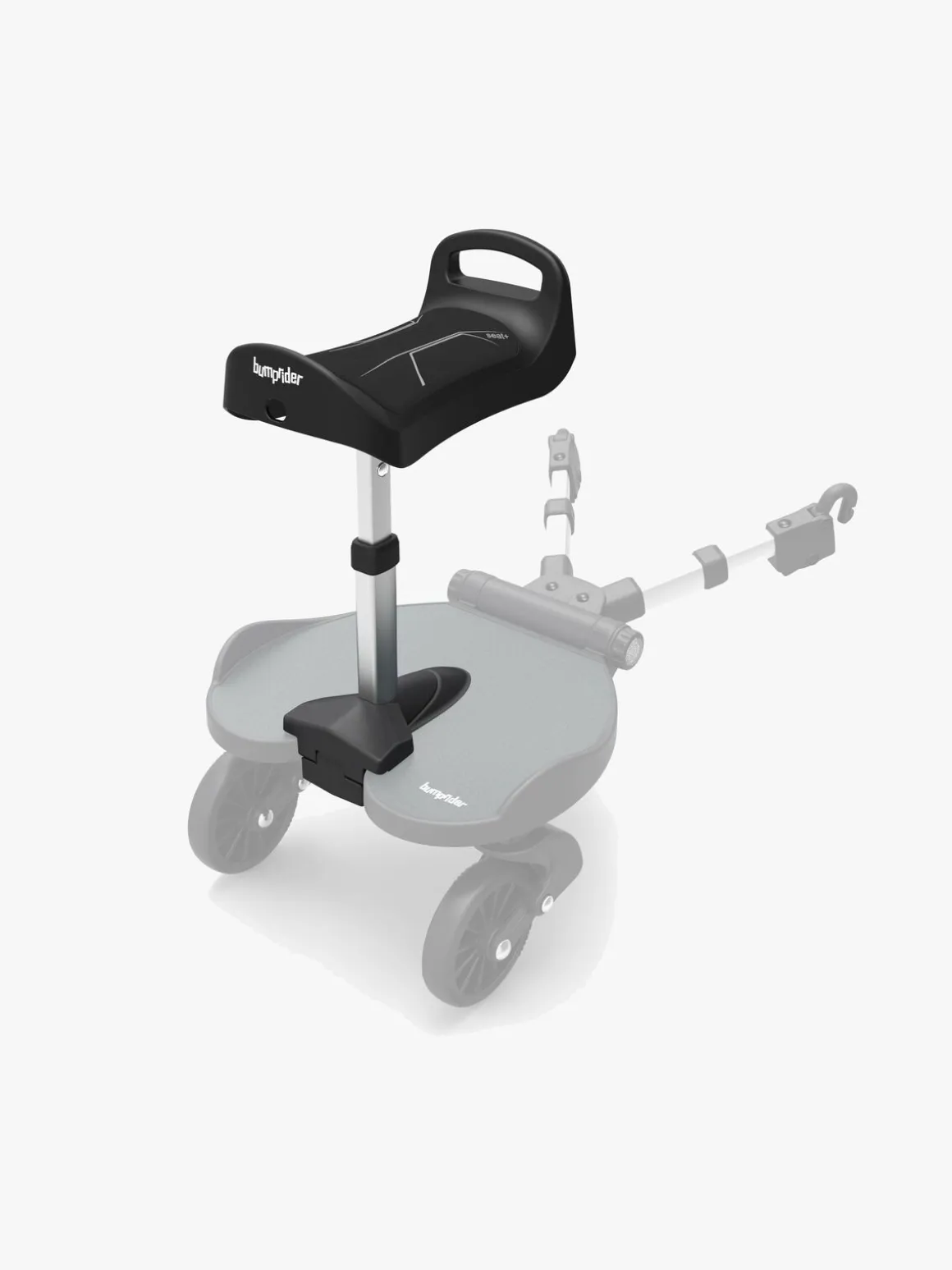 Bumprider Ståbræt inkl. Seat+, Sort