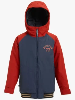 Burton Boys Gameday Jakke, Mood Indigo/Bitters