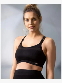 Cache Coeur WOMA Seamless Gravid/Amme Sports-BH, Grey