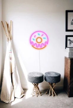 Candy Shock Neonlampe, Donut