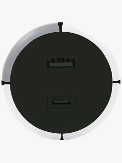 CAPiDi USB Oplader / Timer A+C, Black