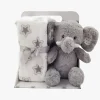 CarloBaby  Tæppe Elefant, Grå