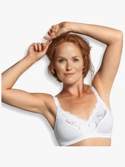 Carriwell Amme-BH Lace, Hvid