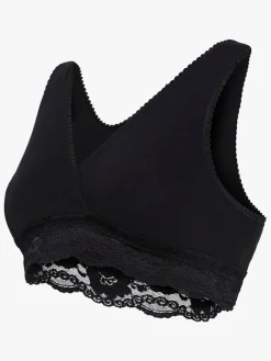 Carriwell Slåom Graviditets- og Amme-BH, Eco, Sort XL