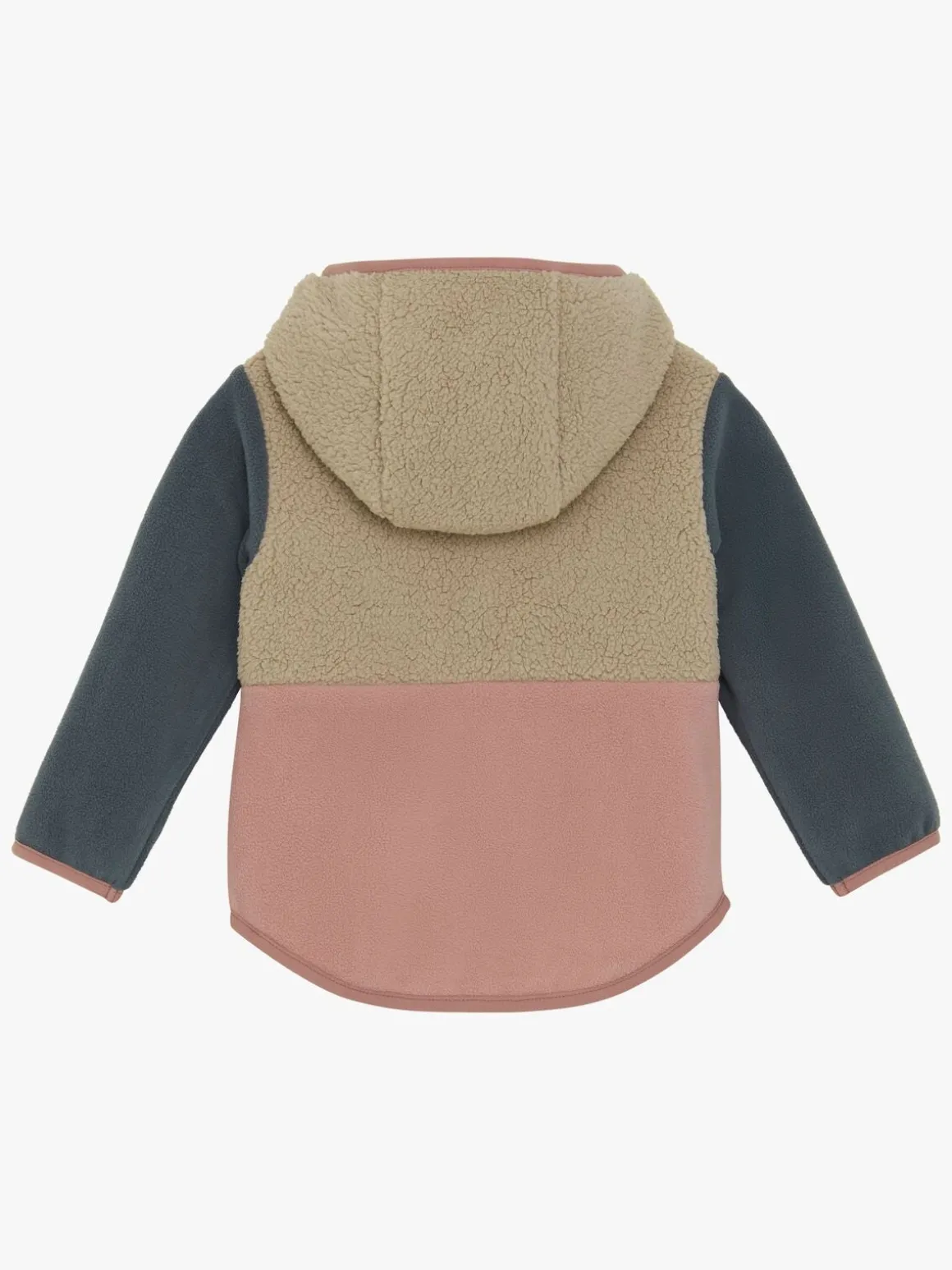 Color Kids Teddy Fleecetrøje Baby, Woodrose
