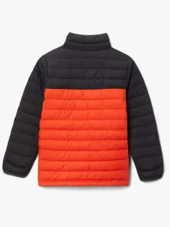 Columbia Powder Lite Dynejakke, Shark/Red Quar