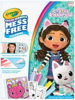 Crayola Gabby's Dollhouse Color Wonder Malesæt