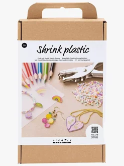 Creativ Company  Krympeplast DIY Sæt Øreringe og Halskæder